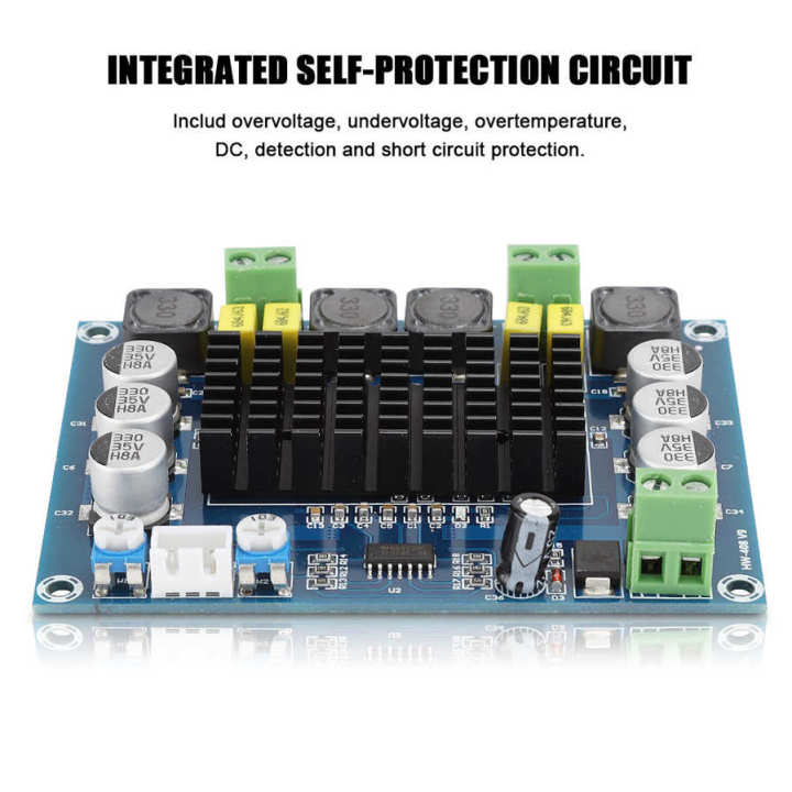 HW-408 TPA3116D2 High Power Double Channels DIY Di tal Audio Amplifier Board
