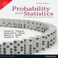 Probability and Statistics for Engineers and Scientists 9th edition by Walpole. 