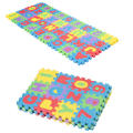 Kids Learning & Educational Floor Mat Puzzles 6x6 cm Tile Size & 36 Tiles - M10500. 