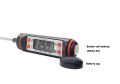Digital Kitchen Heat Gauge Thermometer For Oven Baked Barbeque BBQ And Fried Food Temperature - Black. 
