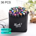12 - 120 Colors Oily Art Marker Pen Set Sketch Markers Copic Twin Double Headed Markers alc_ohol ink markers Touch Professional Permanent Art Markers for Draw Double Headed Sketching Oily Tip Based Markers Graffiti Manga School Art Supplies | Buy2Enjoy. 