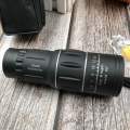 New 16X52 High-Quality Monocular Telescope, Compact Portable Waterproof Scope with Day & Night Vision, 22° Field of View. 