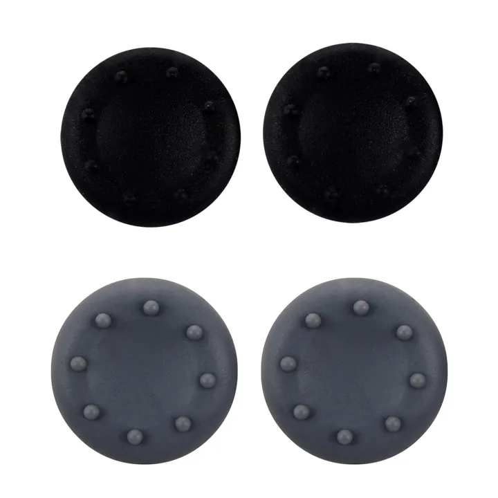 %E3%80%902025%20NEW%E3%80%91%202%20Pair%20New%20Game%20Thumbstick%20Joystick%20Case%20Cap%20Cover%20for%20PS2%20PS3%20Xbox%20360%20Controller%20-%20Black%20&%20Gray%20-%20Image%204