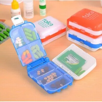 Multi Purpose 8 Shelf Storage Box Useful for Medicine and Any Small Article a special Tablets and Pills Organizer