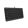 A4tech FK11 Compact Wired Keyboard - Round-Square Keys - Sleek and Lightweight - For PC/Laptop. 