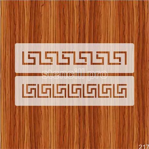 Greek Border Reusable Stencil for Precision Painting | Daraz.pk