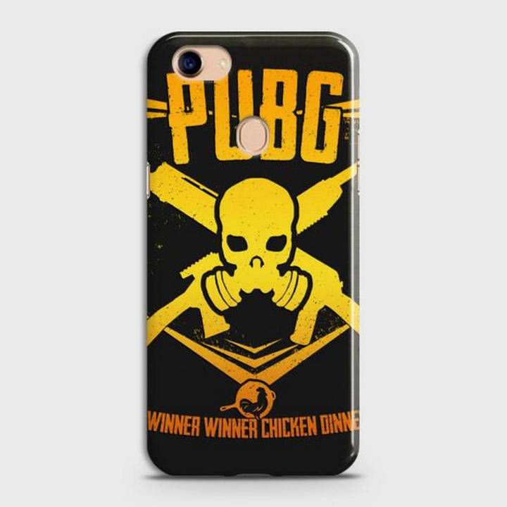 Oppo F5 Cover Pubg Winner Winner Chicken Dinner Hard Cover- Design 14 Case
