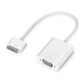 Apple Dock Connector to VGA Adapter (30-pin)  Support IOS 9.3  Extender Projector, TV, Monitor  Compatible with for  iPad 2 3 iPhone 4 4S iPod Touch 4. 