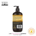 Anti-Dandruff 2 in 1 Shampoo – Hair Care - For All Hair Types- Argan Deluxe Professional. 
