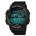 Military Men's Digital Sports Watch For Men Boys Waterproof with LED Back light Digital Watch for Men. 