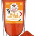 Guajillo Chile Powder Ground 100gm– Natural and Premium. Great For Chili, Sauces, Stews, Salsa, Meat Rubs, Enchiladas, Mole and Tamales. Tangy Spicy-Sweet Flavor By Amazing Chiles and Spices. 