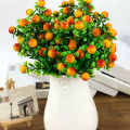 Fake Fruit Flower 6 Branches 18 Heads Lifelike Artificial Flower. 