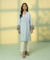 Sapphire - Stitched Ready to Wear  - Shirt - Embroidered Multi Neps Shirt. 