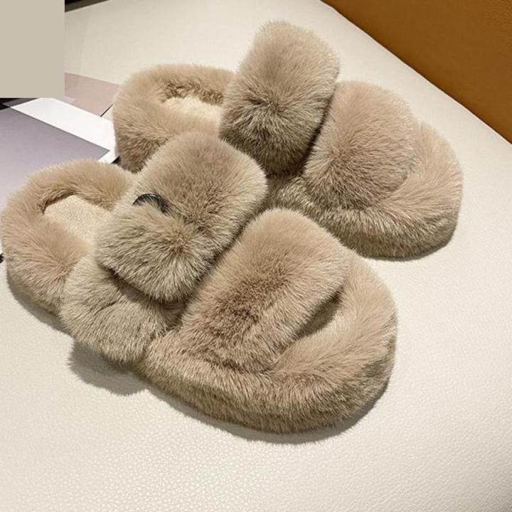 2022 Winter Fashion hotsell Soft Warm Comfort Flat, Fur Slipper, Brand Designer Slip On, Loafers, Mules, Flip Flops, Casual Ytmtloy Indoor