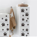 22pcs/set Ú©Ø§Ø±Ù¹ÙˆÙ† Animal og Cat Footprint Wall Stier For ids aby ooms Wallpaper Wardrobe ome ecoration Art ural ecals. 