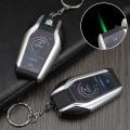 Car Key Style Keychain Lighter (Green Flame) Car Keychain Lighter. 