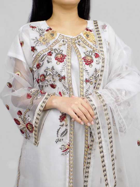 Organza%20white%203%20Pieces%20Embroidered%20Stitch%20Ladies%20Suit%20Ready%20to%20Wear%20for%20Girls%20and%20Women%20-%20Image%202