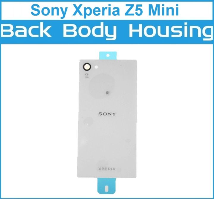 Sony Xperia Z5 Mini BATTERY BACK GLASS COVER REPLACEMENT REAR SIDE COVER BATTERY DOOR