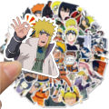 50pcs/Pack Cartoon NARUTO Anime Stickers Waterproof Skateboard Sticker Kids Toys. 