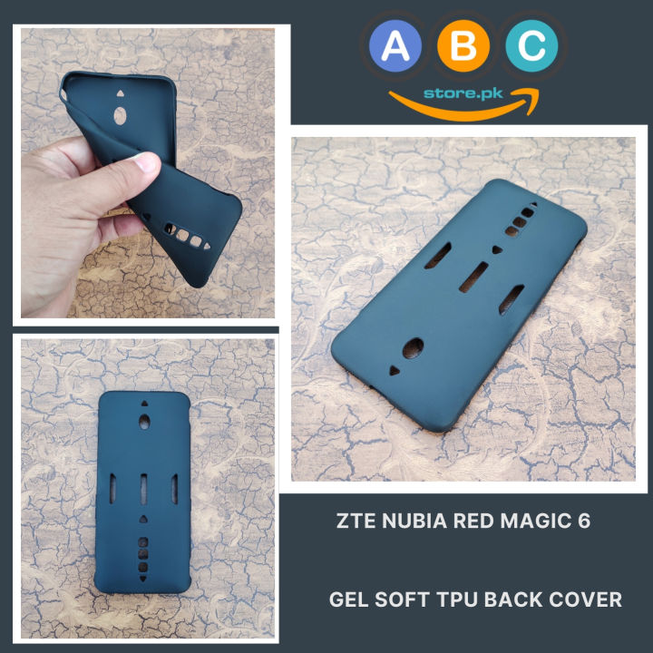 ZTE Nubia Red Magic 6 Case, Soft Colored GEL Ultra Slim and Fit Back Cover for Magic6, ZTEMagic6
