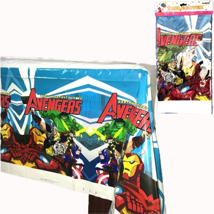 AVENGERS THEME TABLE COVER - AVENGERS TABLE COVER - 108 CM X 180 CM TABLECLOTH