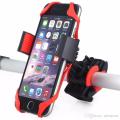 Bike Bicycle Handlebar Gripper Holder Stand For Mobile Phone Black J-01. 