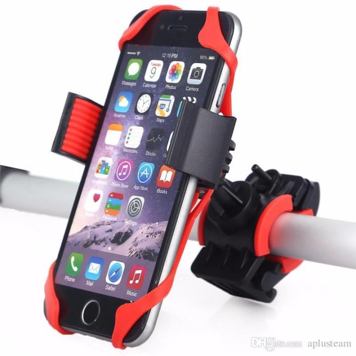 Bike%20Bicycle%20Handlebar%20Gripper%20Holder%20Stand%20For%20Mobile%20Phone%20Black%20J-01%20-%20Image%203