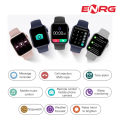Energy - ENRG Smart Watch 1.75 Inche HD Full Edge To Screen With Crown Rotating Function Bluetooth Call Dial And Split Display For Android IOS Device Black. 