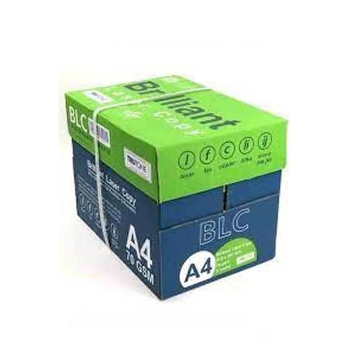 B L C 70G A4 PAPER - 1 Box 5 REAM ( 2500 sheets)
