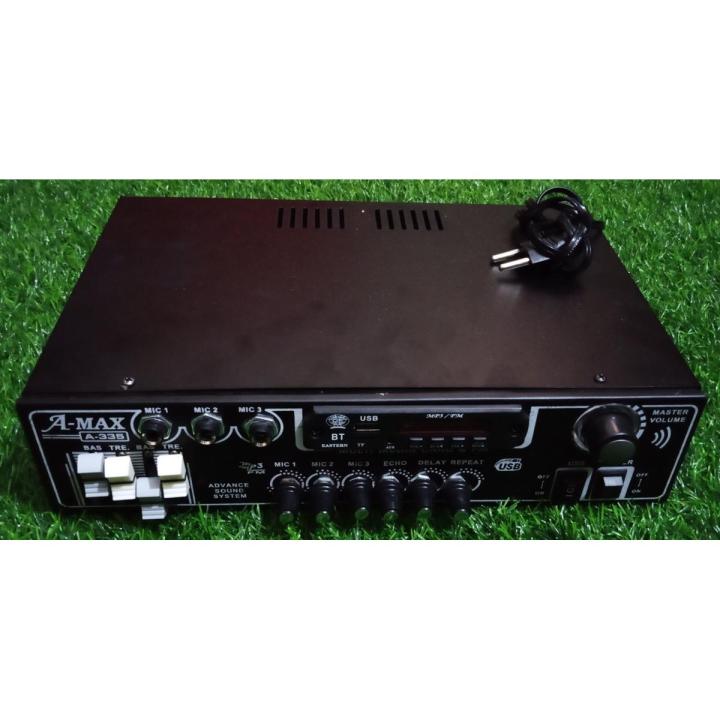 Multimedia Powerful Amplifier with Bluetooth, Aux, Memory Card & USB (All in One)