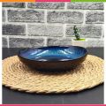 Techmanistan Random Color - Oval Dinner Bowl Ceramic Lunch Plate Soup Bowls (Chopsticks are not Included). 