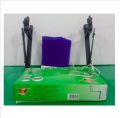 Safdar Mart- Professional Table Tennis Ping Pong Net Post Set Strength Screw Clamp with Net Clip Insert, 1.5 Inch Width Grip Holder, Tension and Height Adjustable Easy Set Up, Table Tennis Net and Post Set - Portable and Easy Setup 72" Regulation Size. 