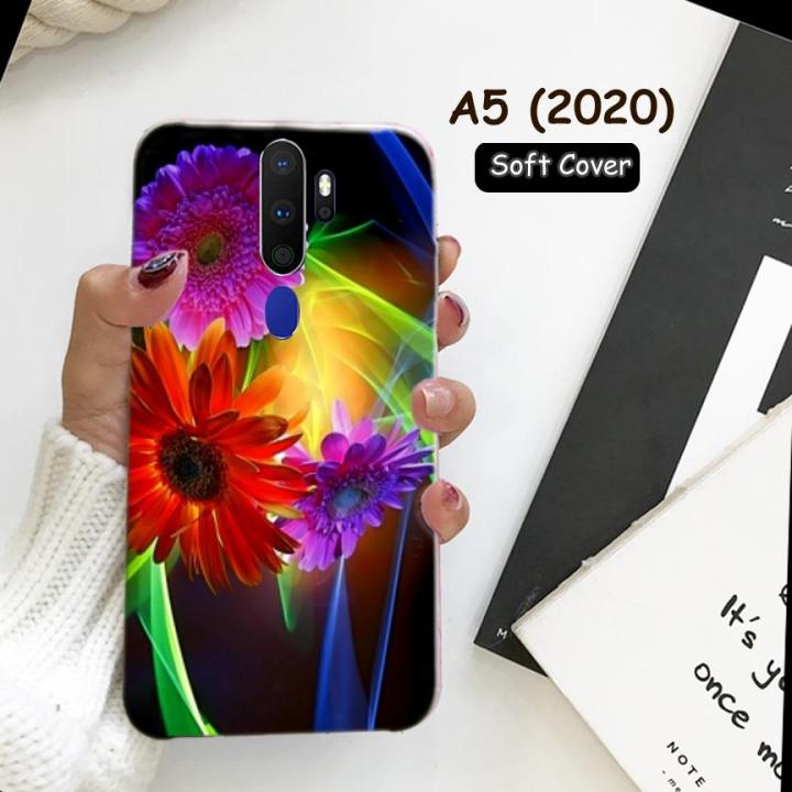 Oppo%20A5%202020%20Cover%20Case%20-%20Floral%20Soft%20Cover%20-%20Image%202