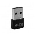 【Auto-Run】ALFA WIFI Wireless Network Adapter Lan Card Dongle 802.11N - Plug and Play - 300Mbps Wireless Transmission Rate - with Driver CD for Desktop Computers and Laptops. 