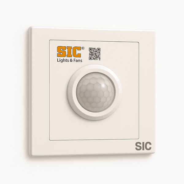 SIC PIR Motion Sensor Light Switch – Auto ON/OFF – AC 85-265V – For Indoor & Outdoor Lights – Smart Energy Saving