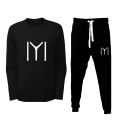 IYI Printed T shirt And Trouser New Design Track Suit Full sleeves T shirts Jogging Trousers Best Quality Top Tees For Men. 