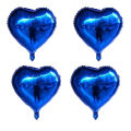 5 PCS Set Small Heart Foil Balloons for Valentines Day, Wedding, Birthday Party & Decorations. 