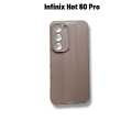Infinix Hot 60 Pro 4G Back Cover Soft Leather Texture Design Camera Protection Phone Case for Infinix Hot 60 Pro 4G. 