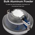 CPU Cooler 3 Pin 1800RPM Quiet PC Radiator Fan for Intel AMD 775 1150 1151 1155 Silent Ventilador for Intel Socket LGA. 