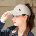 LouisWill Women Baseball Cap Empty Top Large Brim Visor Cap Women High Ponytail Baseball Cap Empty Top Sunscreen Cap  Outdoor Urban Sports Sun Protection Hat  Hip Hop Hats. 