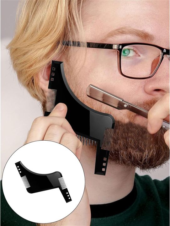 Men%20darhi%20Ka%20Khat%20Beard%20Shaper%20Beard%20Comb%20Shaping%20Tool%20Goatee%20Styling%20Template%20Combs%20Transparent%20for%20Hair%20Trim%20Beards%20Double%20Side%20Beard%20Shaping%20Beard%20Shaper%20PLUS%20Comb%20For%20Line%20Up%20and%20Men%20Bread%20Comb%20-%20Image%204