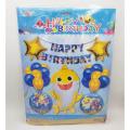 BABY SHARK THEME BIRTHDAY PARTY DECORATION SETS ( 24 ITEMS TOTAL IN A PACK ). 