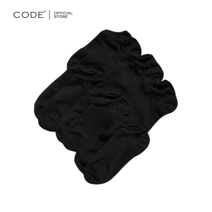 Code 6 Pairs Cotton Ankle Socks For Men Women  Cotton Ankle Socks For Men  No Show Low Cut Socks For Men  Business Casual Socks For Men - Black