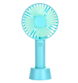 portable handy cooling fan with rechargeable cell. 