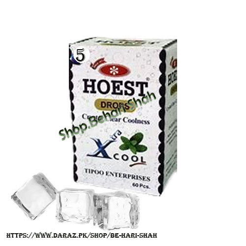 HOEST Crystal Clear Coolness (1 Box in 60 Candies)