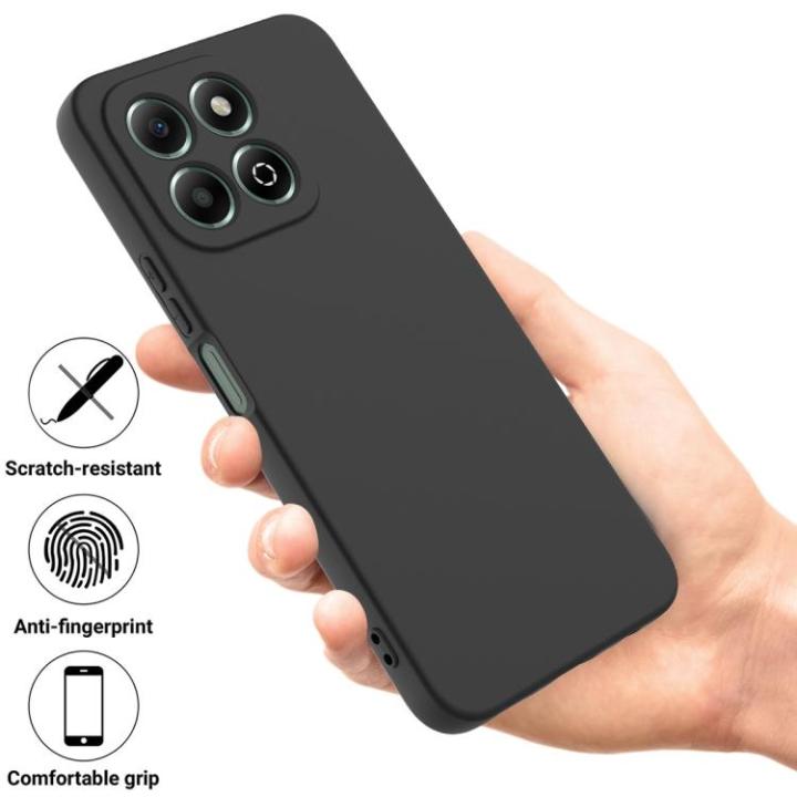 Honor X7C 4G Back Cover Soft Matte Silicone with Camera Protection Mobile Cover for Honor X7C 4G