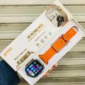 W&O X8 Ultra Max Smartwatch - 2.2 Inches Big Display - Strap Lock and Real Screws - Space Gold Dail - Full HD Display - Bluetooth Calling - Latest Model - All Sports Mode. 