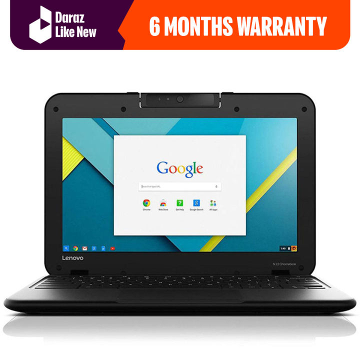 Daraz Like New Laptops - Lenovo N22 Chromebook – 11.6″ – 4 GB RAM – 16 GB ROM – With Play Store - PUBG Supported