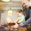 LINGANZH WiFi Smart Bulb Alexa Light , Multicolor Dimmable LED Light Bulb Work with Alexa Google Home and IFTTT, Timer Schedule, Remote Control by Smartphone, No Hub Required B22 (B22 B ayonet). 