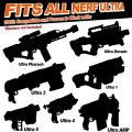 24PCS New Black for Nerf Ultra Toy Refill Pack The Ultimate In Darts Game Compatible Only Ultra Blaster. 
